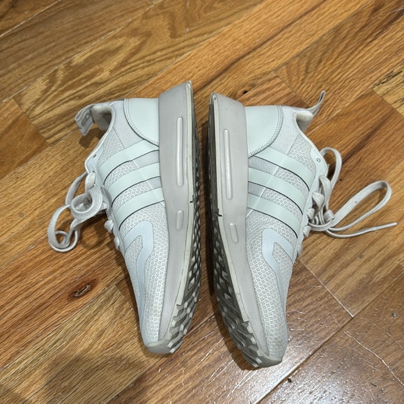 Adidas Multix Khaki Tan Grade School Girls Shoe Size 4 - Picture 5 of 8